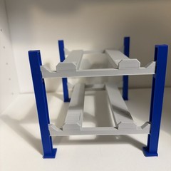 4 post 2 Level model car lift 1:24 1:25 scale KIT Assembly required. Paintable!
