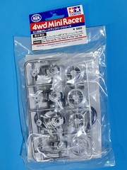 USA Seller TAMIYA 94865 JR Lg Dia 1-Way Wheels Silver – w/Offset Tread Tires