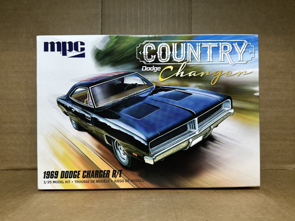 MPC 1969 Dodge Country Charger RT 1:25 Model Parts -USED see description.