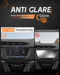 Matte anti Glare for Cadillac XT5 & XT6 Screen Protector, 8 Inch Touchscreen, XT