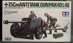 Tamiya 35047 7.5Cm Anti-Tank Gun Pak 40 L46 1/35 Scale Model Kit 1:35