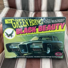 Green Hornet Black Beauty Plastic Assembly Glue-Together 1/32 Scale Model Kit