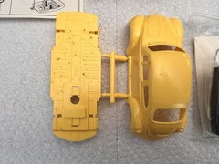 Entex Volkswagen Bug 1/32 Scale Snap Together Unbult