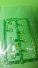 AMT 1965 65 Ford Galaxie 1/25 Green Glass Windshield Head Lamps Custom Show Car