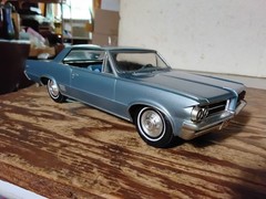 AMT 1964 PONTIAC LeMANS HardTop Yorktown Blue Dealer Promo Model Car