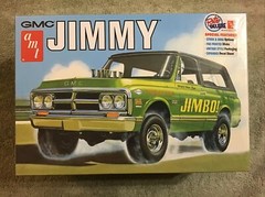1970’s GMC JIMMY /Jimbo 2021 AMT 1/25 Scale Plastic 3 In 1 Model Kit