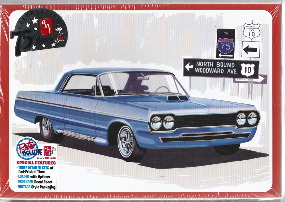 AMT 1964 ’64 Chevy Impala / Super Street, Builds 1 of 3 Ways in 1/25 1396 -104