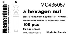 1/35 Master Club MC43052-59 Standard hex nut, size S “on a turn-key basis”