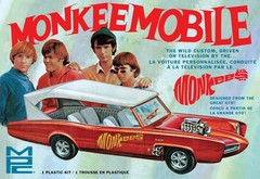 MPC 1/25 Monkeemobile TV Car Model Kit 389 GTO Blown Engine MPC996M