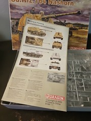 1/35 NASHORN SD.KFZ 164 GERMAN WW 2 TANK Dragon OB Sealed Contents complete 6166