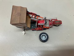 VINTAGE ORIGINAL AMT 1/25 SCALE 1960’S GEORGE BARRIS RICKSHAW JUNKYARD KIT