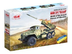 ICM 72707 – BM-21 ‘Grad’, MLRS of The Armed Forces of Ukraine – Scale 1:72