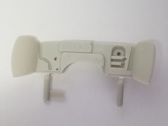 1958 Edsel Pacer FIREWALL from AMT 1:25 Model Kit 58
