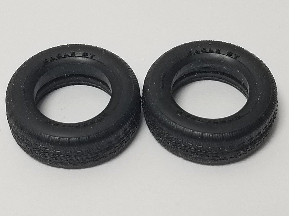 GOODYEAR EAGLE ST SKINNY FRONT TIRES from 41 Willys Coupe Revell 1:25 Model Kit