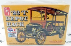 1:25 Scale 1923 Ford Model T Depot Hack Plastic Model Kit – AMT #1237/12