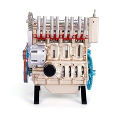 SKILL 4 MODEL KIT 4-CYLINDER DIECAST ENGINE BY MOTOR CITY CLASSICS 99001