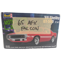 Revell 85-2158 69 Shelby GT-500 2’n1 1:25 Model Kit Box Parts Lot