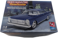 AMT Ertl 1965 Ford Galaxie 500 Rides Magazine 1:25 Model Kit 38261 Open Box