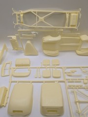 Testors 105 Scale 1/25 1948 Ford Convertible Open Box Instructions Included