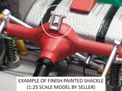 6 off, 3D Print Resin, Drag Race Model Car Parachute Parts, Various Scales