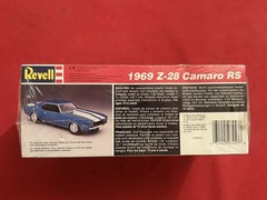 REVELL 1969 Z-28 CAMARO RS FACTORY SEALED MOLDED IN BLUE 1/25 SCALE