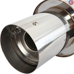 DNA MOTORING CBE-HC06SI Stainless Steel Cat Back Exhaust System [Compatible