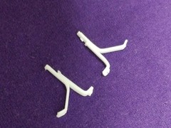 1948 Ford Coupe FRONT BUMPER BRACKETS from Revell 1:25 Model Kit 48