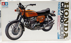 Tamiya 1/6 Honda CB750 Four Big Scale Series Plastic Model Kit Japan Used