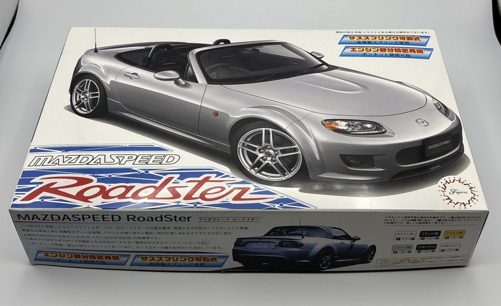 Fujimi, ID-278, 1/24 Scale, Model Sports Car Kit, Mazdaspeed Roadster MX-5 Miata