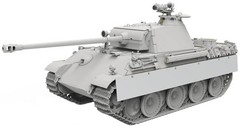 German Tank Sd.Kfz.171 Panther G FG1250 Infrared Night Vision Model kit MTS054