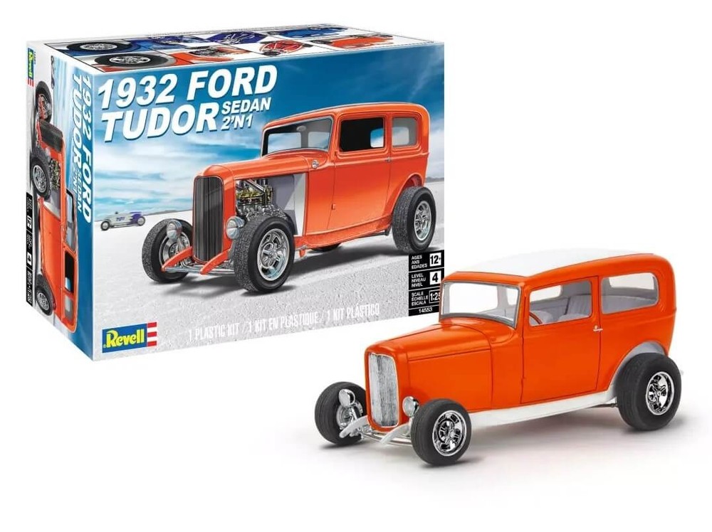 Revell 1/25 1932 Ford Tudor Sedan 2’n’1 Plastic Model Kit