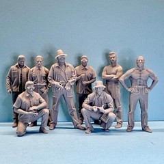 La Onda Figure Set for Display or Diorama 1/24 1/25