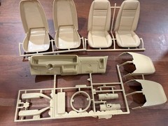 Read Monogram 1/8 Turbo Transam Model Kit Sealed Pieces Open Box *Read