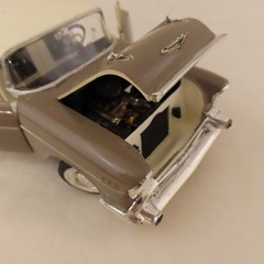 Vintage Revell 57 Chevy Bel-Air 1/25 Scale Model Kit H-1284 Built