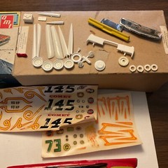 AMT 1961 Comet 1/25 Scale K-3061 Unfinished. SEE DETAILED PHOTOS