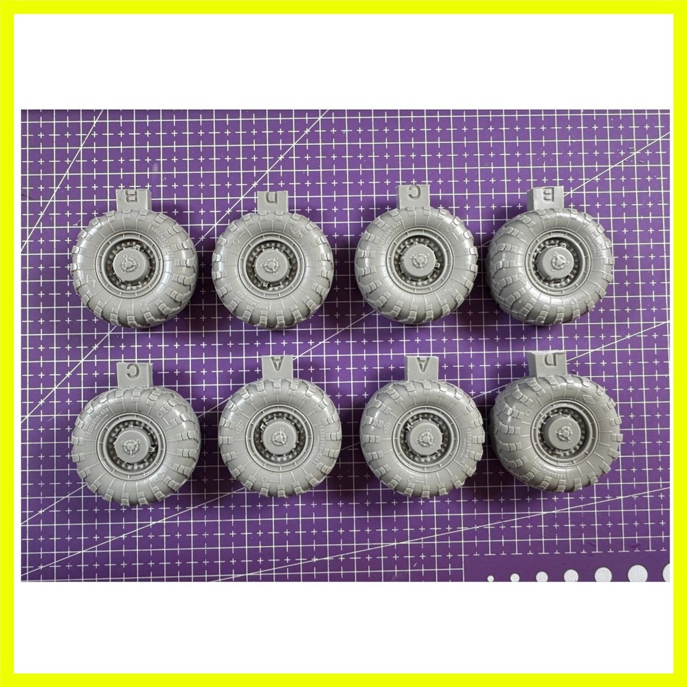 1: 35 Die Casting Resin Model Assembly Kit, GK， Resin Wheel, Unpainted, Needs…