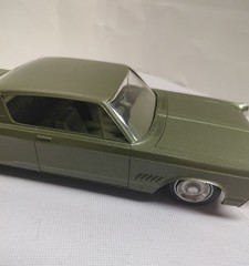 RARE Vintage 1968 Chrysler 300 H.T. 2 Door Dealer Promo Model Car Meadow Green