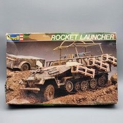 Revell 1/35 Kfz 251/1 Rocket Launcher Parts Cargo Car Trailer Top Cover