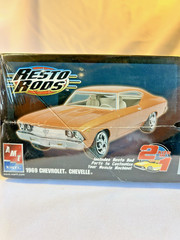 AMT CHEVROLET 1969 Chevelle 2in1 RESTO RODS model kit NEW in FACTORY SEALED BOX