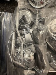 Vintage Model Motorcycle Parts Lot Misc