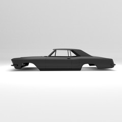 1/25 Scale Resin 1963 Buick Riviera Body 3D Printed