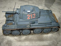 Built Military Vehicles 3 Painted Excellent Condition 1/72 Built Tanks & 6 wheel