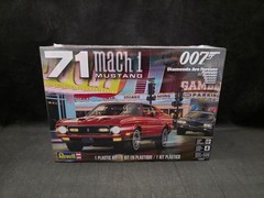 Revell “007” 1971 Mustang Mach 1 – 1:25 Scale Plastic Model Kit 14555