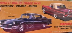 AMT 1/25 Scale Model 3 in 1 Kit 1957 Ford Thunderbird # 1397 T-BIRD New Sealed