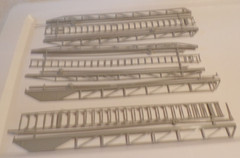 LOOK AMT LADDER CHIEF SCALE 1/25 MODEL KIT [ PARTS ONLY ] OPEN BOX