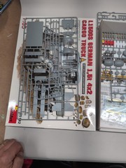 MiniArt 34142 Scale 1:35 L1500S German 1,5t 4×2 Cargo Truck New Open Box