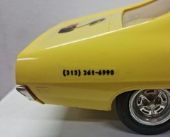 1970 Ford Torino Promo Cobra Sports Performance Center Decal Sheet 1:25 NO CAR!!