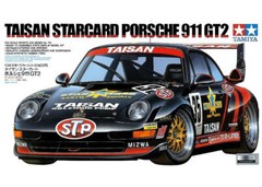 TAMIYA Sport Car 175 1/24 TAISAN Starcard Porsche 911 GT2 Model Kit Japan