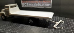 2 Car Flat Bed Wrecker Tow Truck Bed 1:25 scale KIT Diorama Assembly required