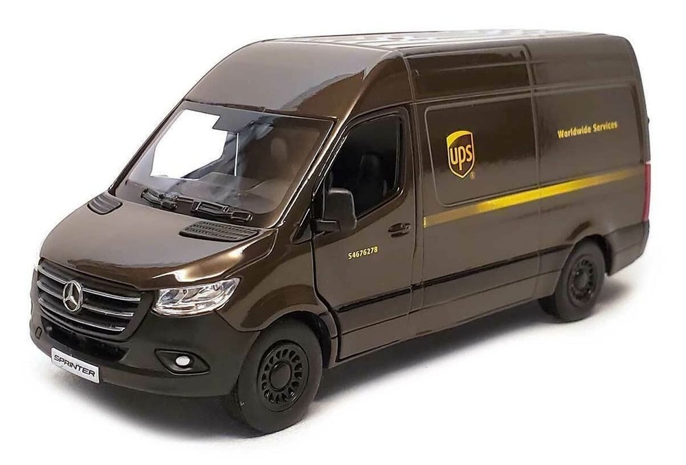 KiNSMART – Mercedes-Benz Sprinter UPS Edition 5 x 2 x 2 inches, Ups